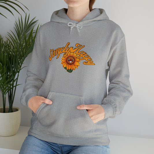 Simply Happy Graphic Hoodie