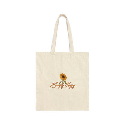 Sunflower Simply Happy Tote Bag