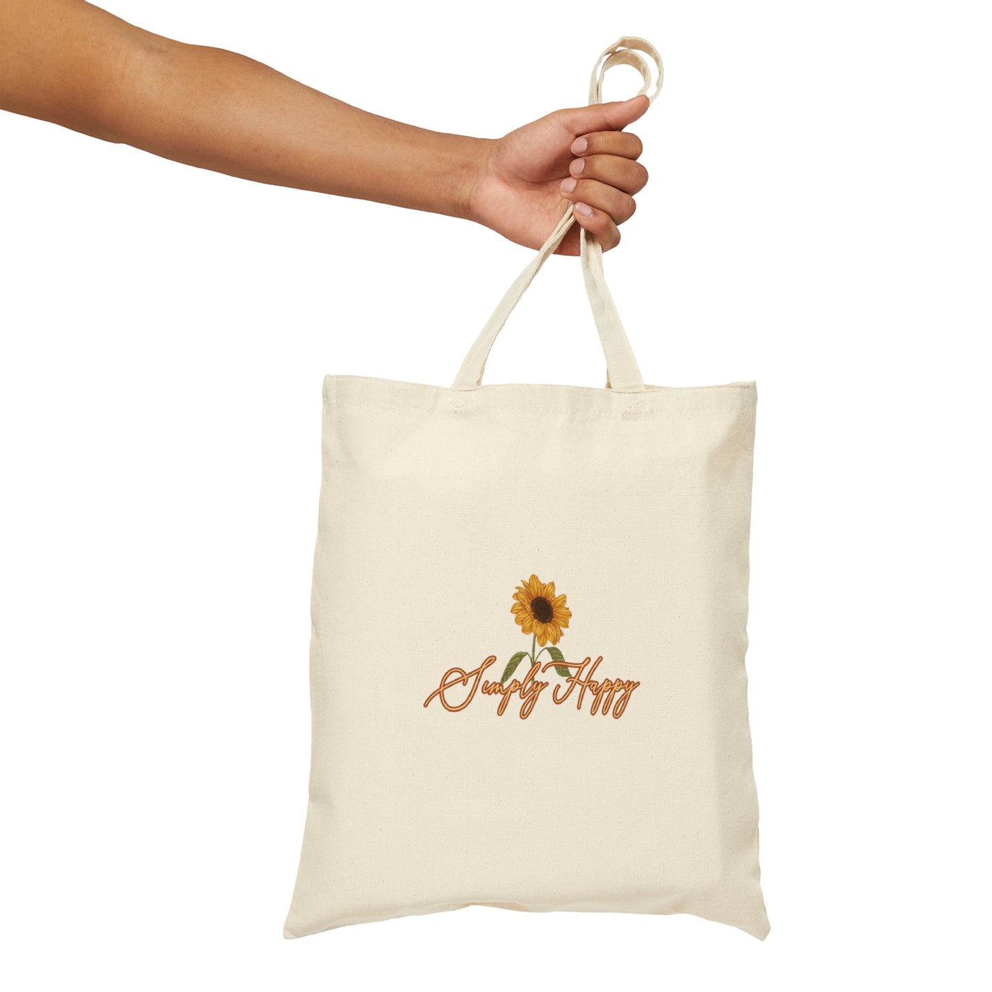 Sunflower Simply Happy Tote Bag