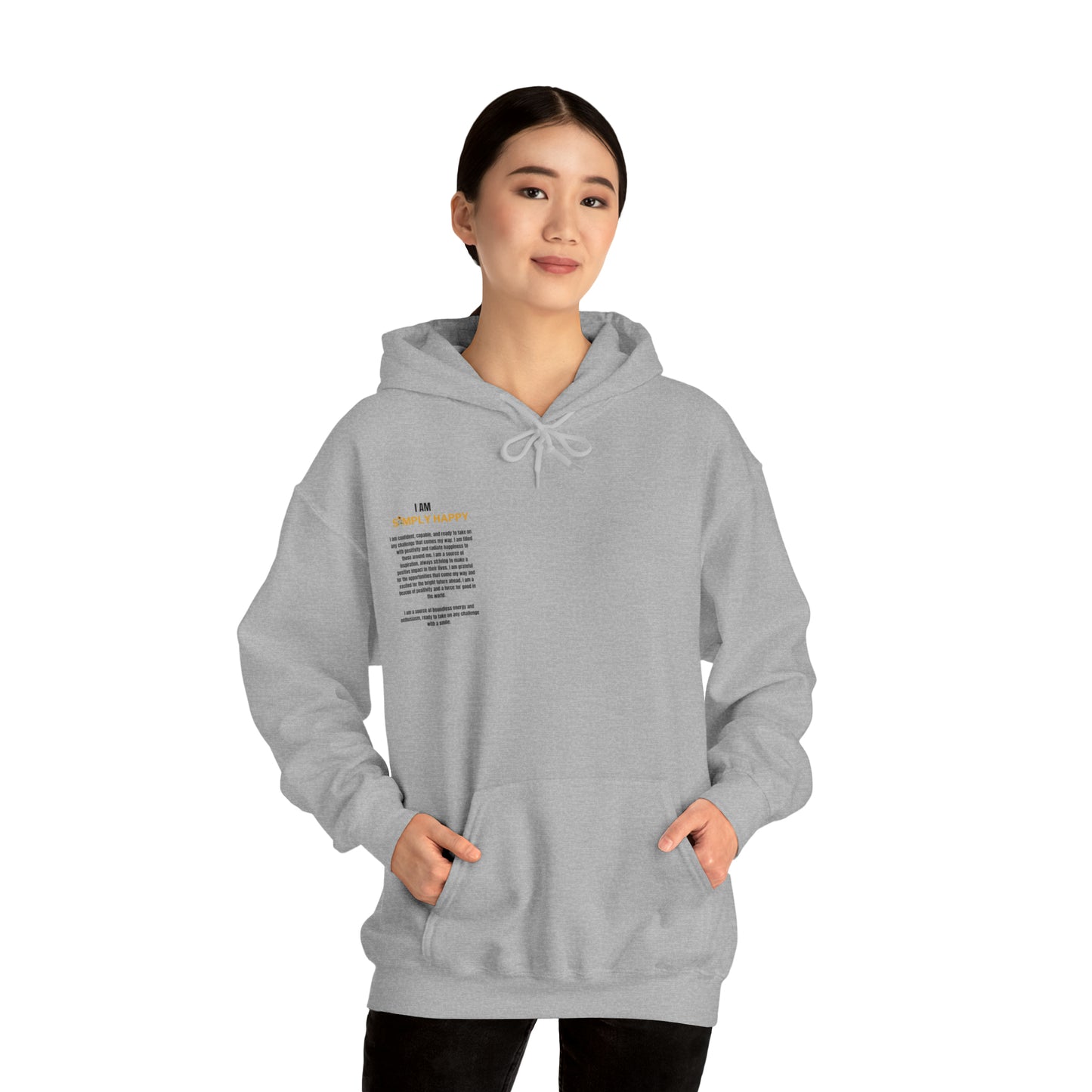 Simply Happy "I AM" Hoodie