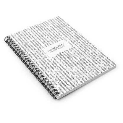 Forever 7 Spiral Notebook