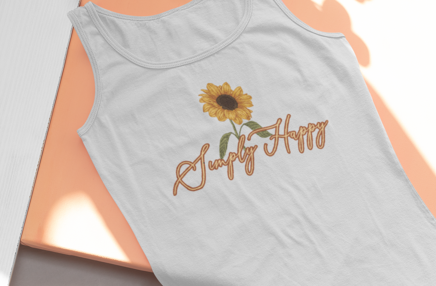 Sunflower Simply Happy Jersey Tank